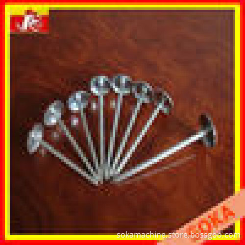 galvanized umbrella smooth/twist shank coil roofing nail